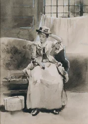 Untitled (Seated Woman)